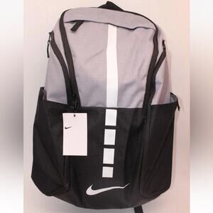 Nike Hoops Elite Pro Backpack Cement Grey White Black BA5554-012